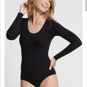 YUMMIE  - Scoop Neck Long Sleeve Bodysuit